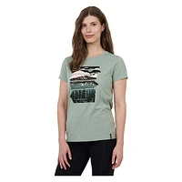 Cayley Wood Sign - Women's T-Shirt