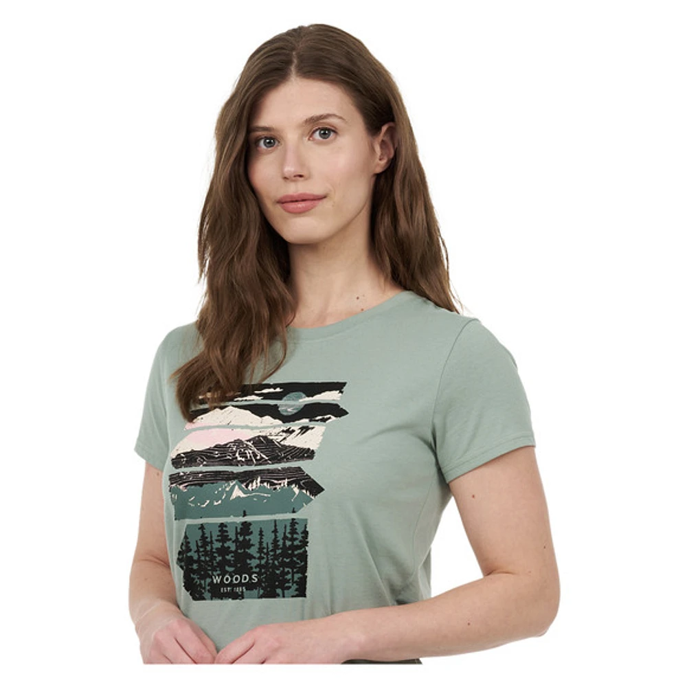 Cayley Wood Sign - Women's T-Shirt