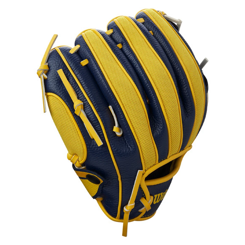 A200 EZ Catch Savannah Bananas 10 po - Gant de voltigeur de baseball pour junior
