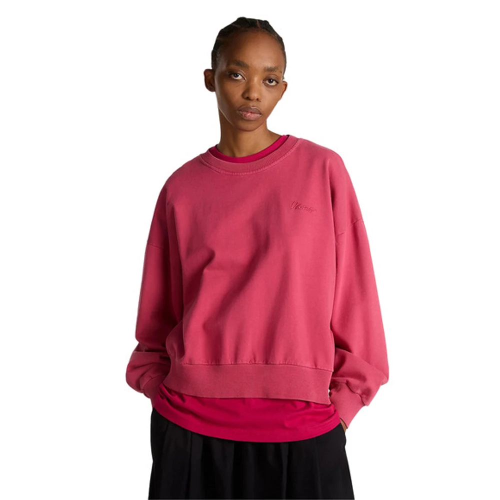 W RETRO CREW - CHANDAIL M/L FEMME