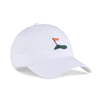 Needlepoint Dad - Adult Adjustable Golf Cap