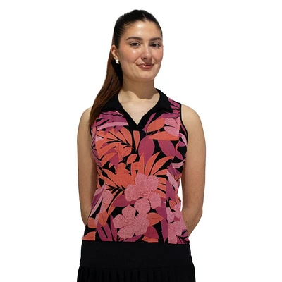 JACINTHE - WOMEN'S SLEEVELESS POLO