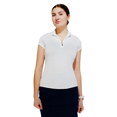 AMBER - WOMEN'S GOLF SHORT-SLEEVED POLO