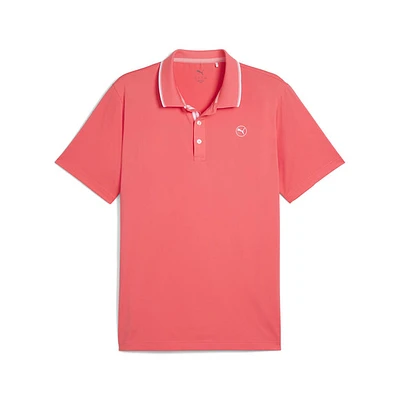 MATTR ELEVATED SOLID POLO - LC MEN'S S/S GOLF