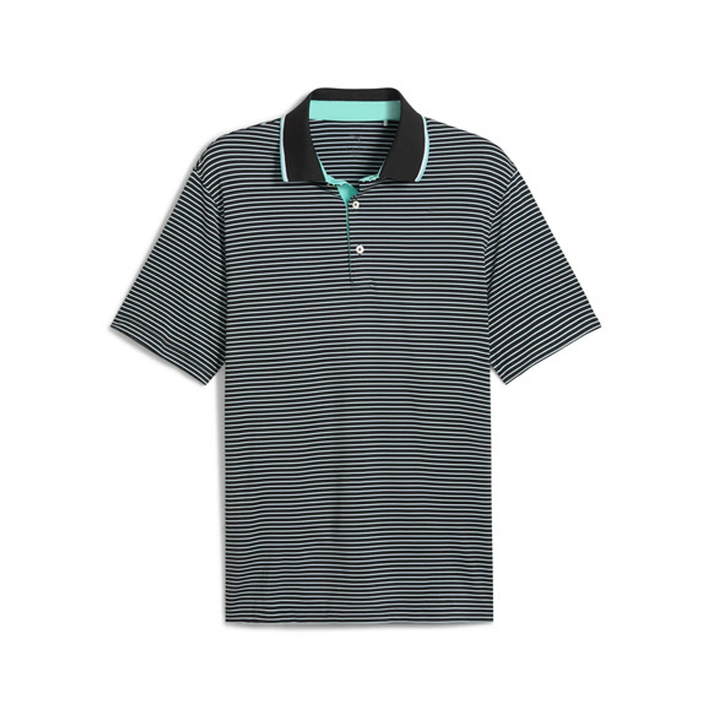 MATTR Elevated Stripe - Polo de golf pour homme