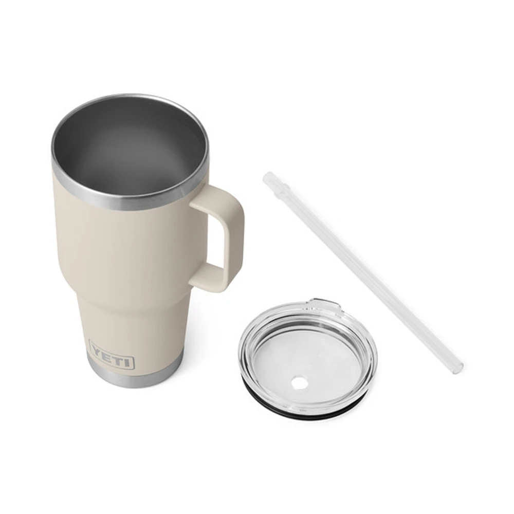 Rambler Straw 1 L - Tasse de voyage isolée avec couvercle à paille