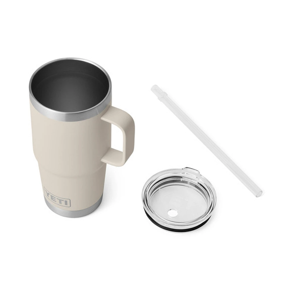 Rambler Straw 25 oz - Tasse de voyage isolée avec couvercle à paille