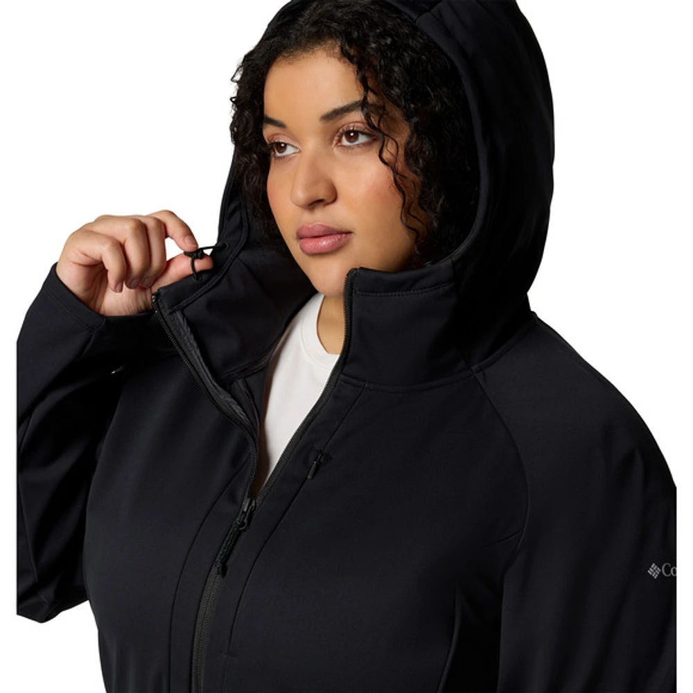 Flora Park II (Taille Plus) - Manteau softshell pour femme