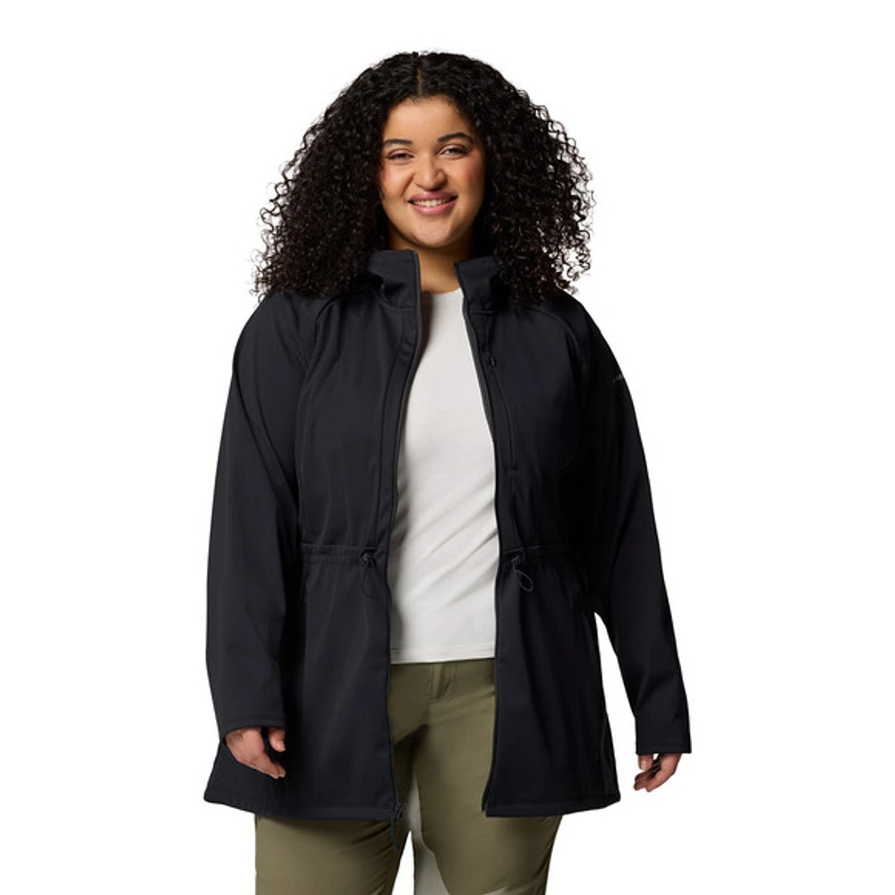 Flora Park II (Taille Plus) - Manteau softshell pour femme