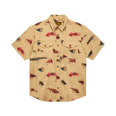 M'S ATLANTIC SALMON FLIES SS SHIRT - MEN'S S/S