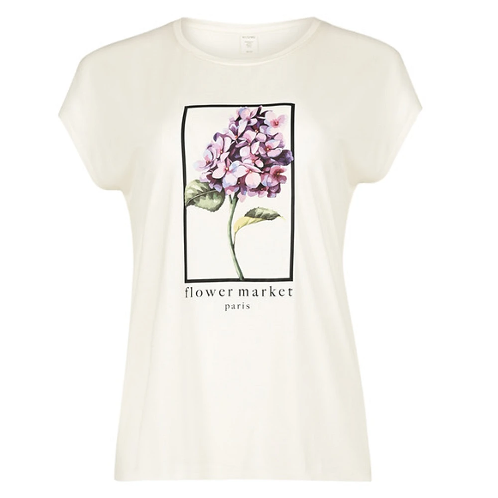 SOFT BREEZE T-SHIRT PRINT - M/C FEMME