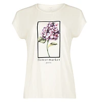 SOFT BREEZE T-SHIRT PRINT - M/C FEMME