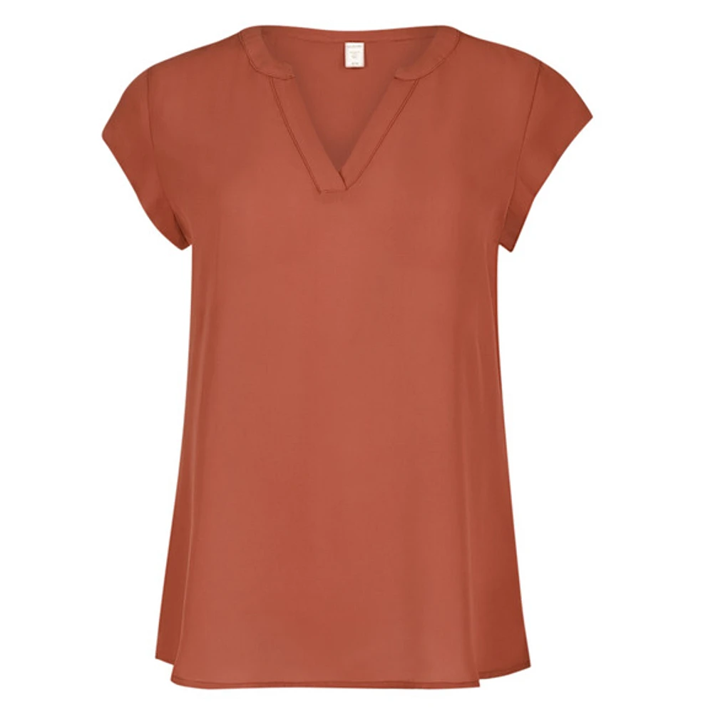 SUMMER NIGHTS SHIRT - CHEMISIER M/C FEMME