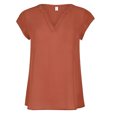 SUMMER NIGHTS SHIRT - CHEMISIER M/C FEMME