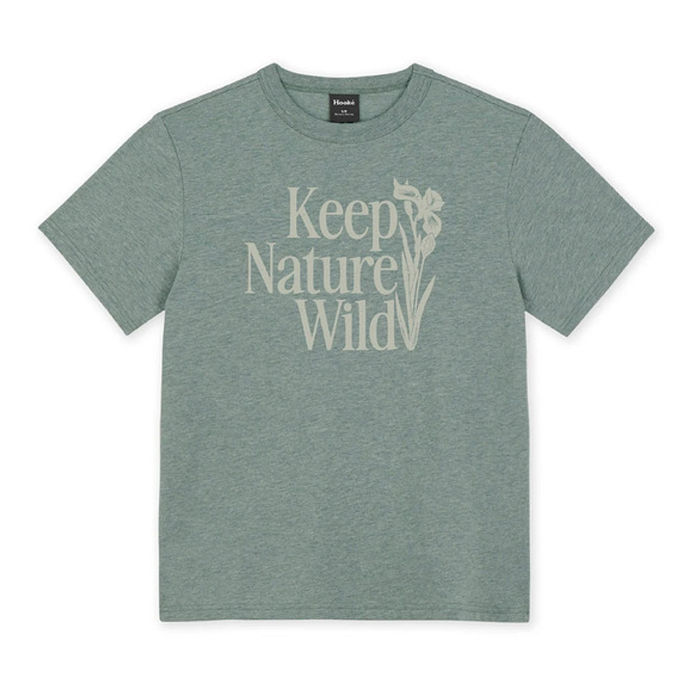 W'S KEEP NATURE WILD T-SHIRT - M/C FEMME