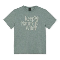 W'S KEEP NATURE WILD T-SHIRT - M/C FEMME