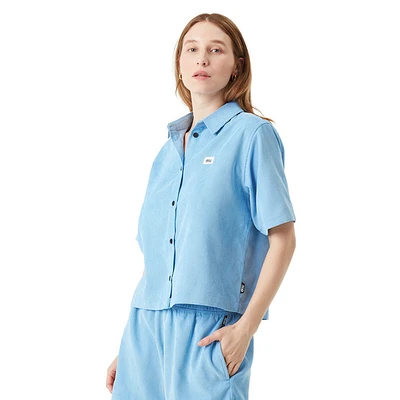 SESIA CORD SHIRT - CHEMISIER M/C FEMME