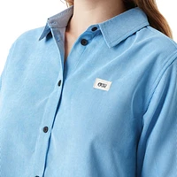 SESIA CORD SHIRT - CHEMISIER M/C FEMME