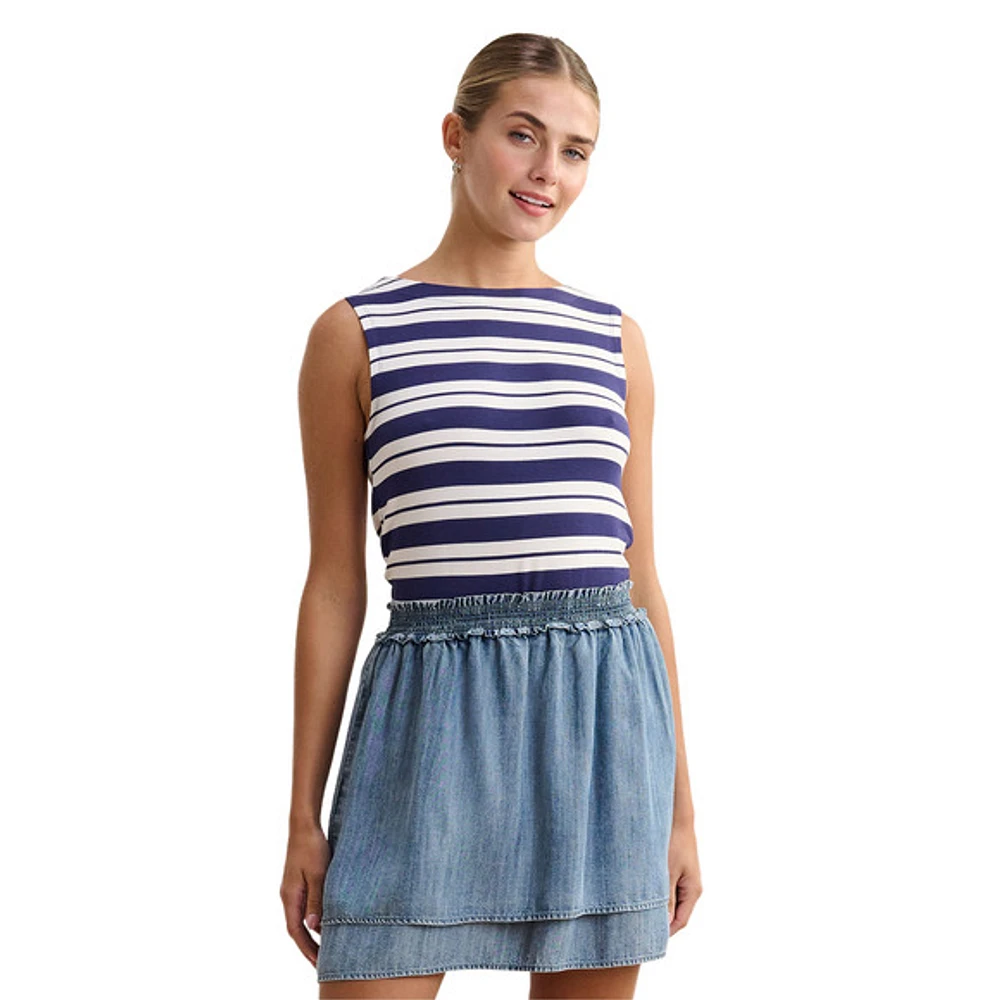 EVERYDAY TANK - PATRIOT BLUE STRIPES CAMISOLE POUR FEMME