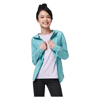 Lightweight Woven Core - Girls' Hooded Jacket