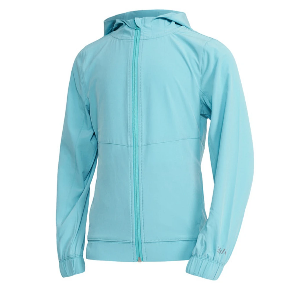 Lightweight Woven Core - Girls' Hooded Jacket