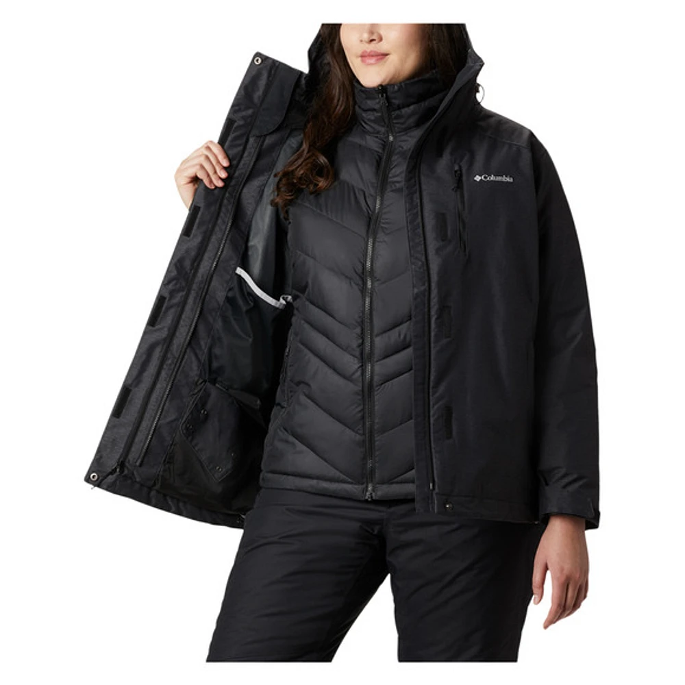 Whirlibird IV (Plus Size) - Women's 3-in-1 Hooded Winter Jacket