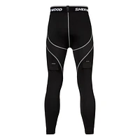 1013011904 Sr - Pantalon de compression avec support athlétique pour senior