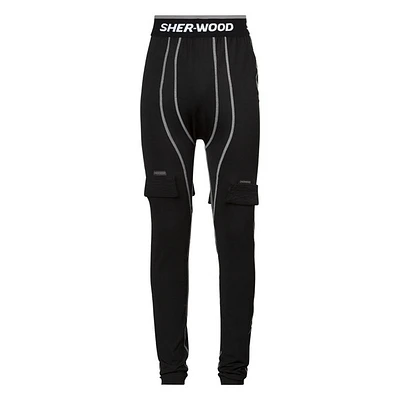 1013031904 - Pantalon de compression avec support athlétique pour junior