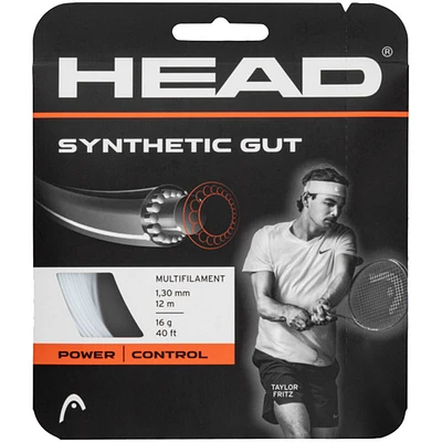 Synthetic Gut 16 - Cordage pour raquette de tennis