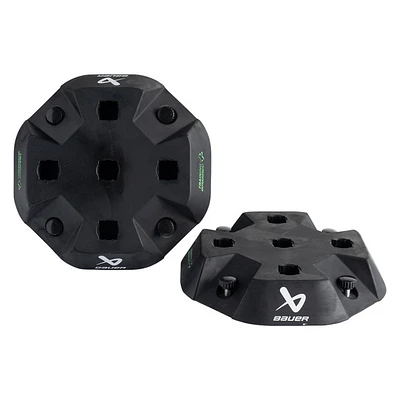 Base centrale (Paquet de 2) - Accessorie d'entraînement pour hockey