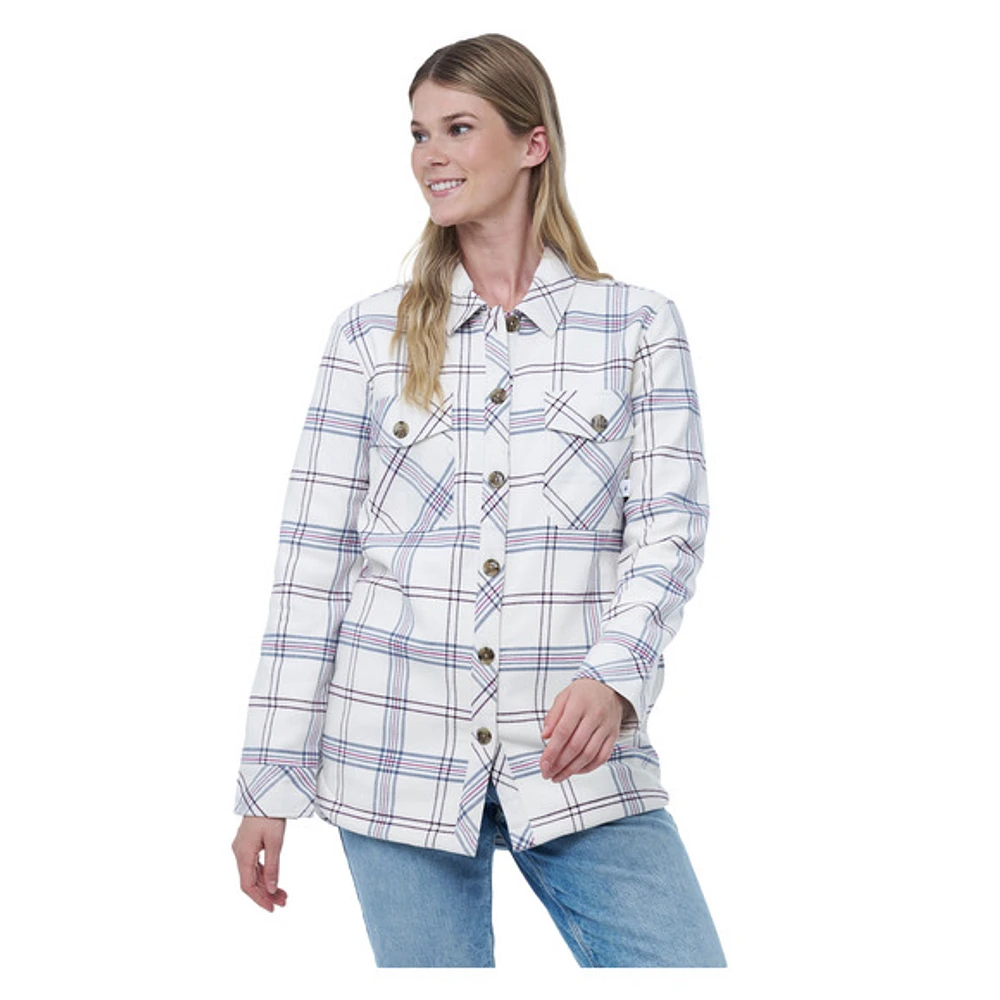 Evelyn Shacket - Women's Long-Sleeved Shirt