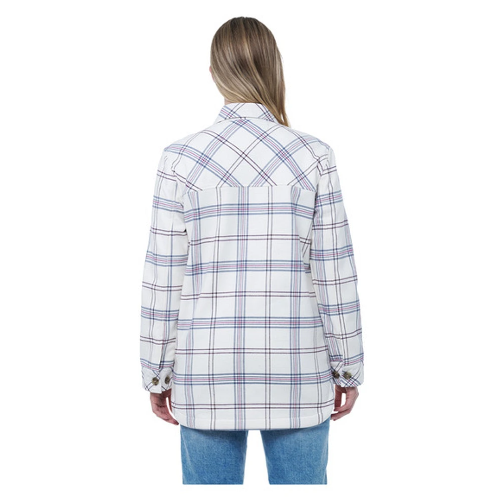 Evelyn Shacket - Women's Long-Sleeved Shirt