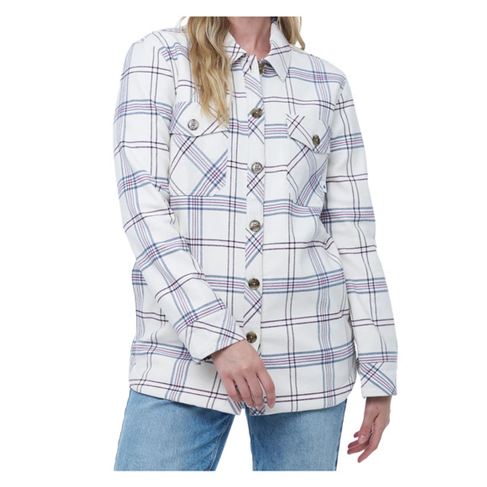 Evelyn Shacket - Women's Long-Sleeved Shirt