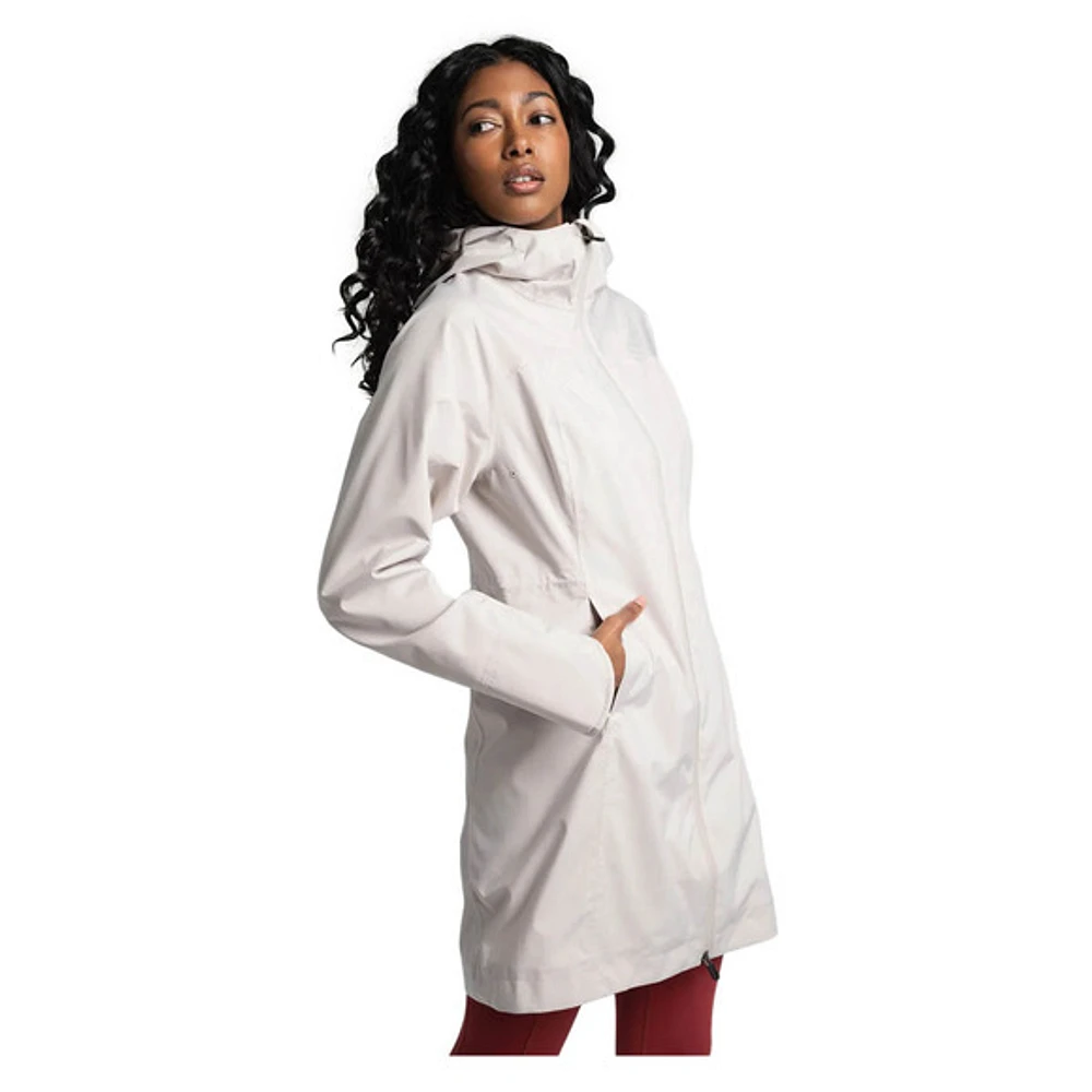 Element Long - Manteau de pluie à capuchon pour femme