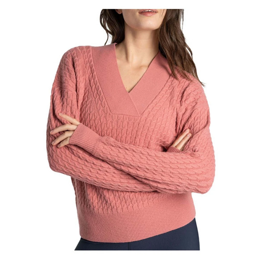 Camille - Chandail en tricot pour femme