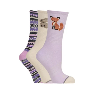 Animals (Pack of 3 pairs) - Women's Socks