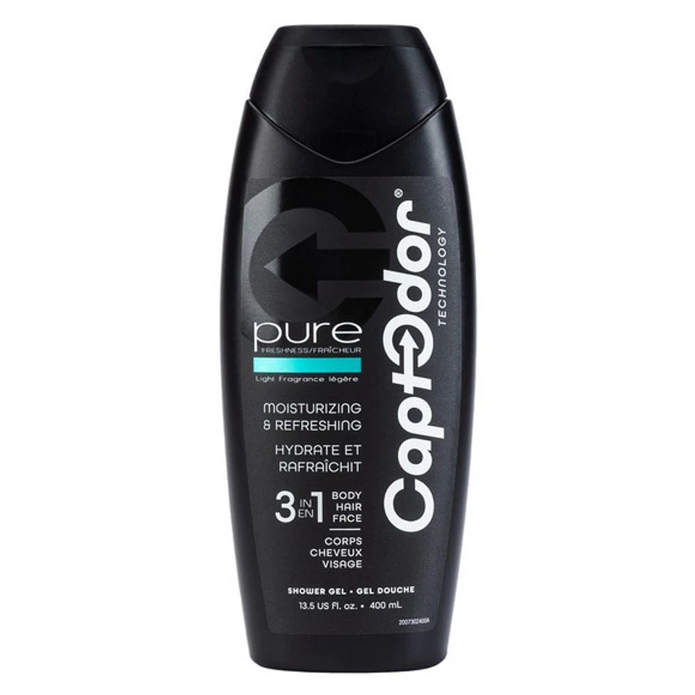 Captodor Pure (400 ml) - Gel douche 3 en 1