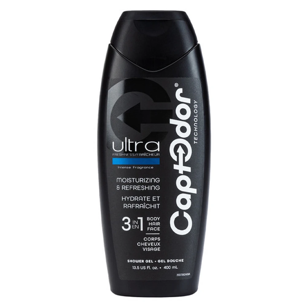 Captodor Pure 400 ml - 3-in-1 shower gel