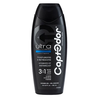 Captodor Pure 400 ml - Gel douche 3 en 1