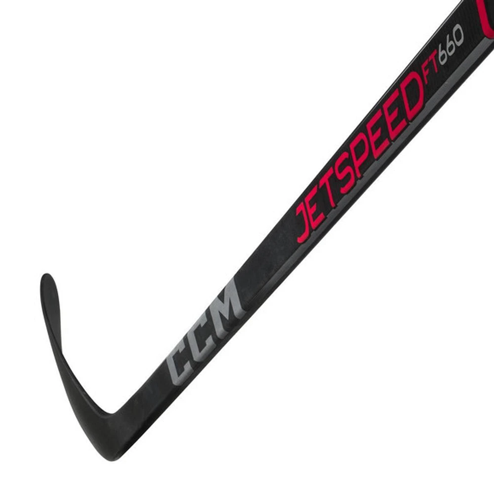 Jetspeed FT660 Int - Bâton de hockey en composite pour intermédiaire