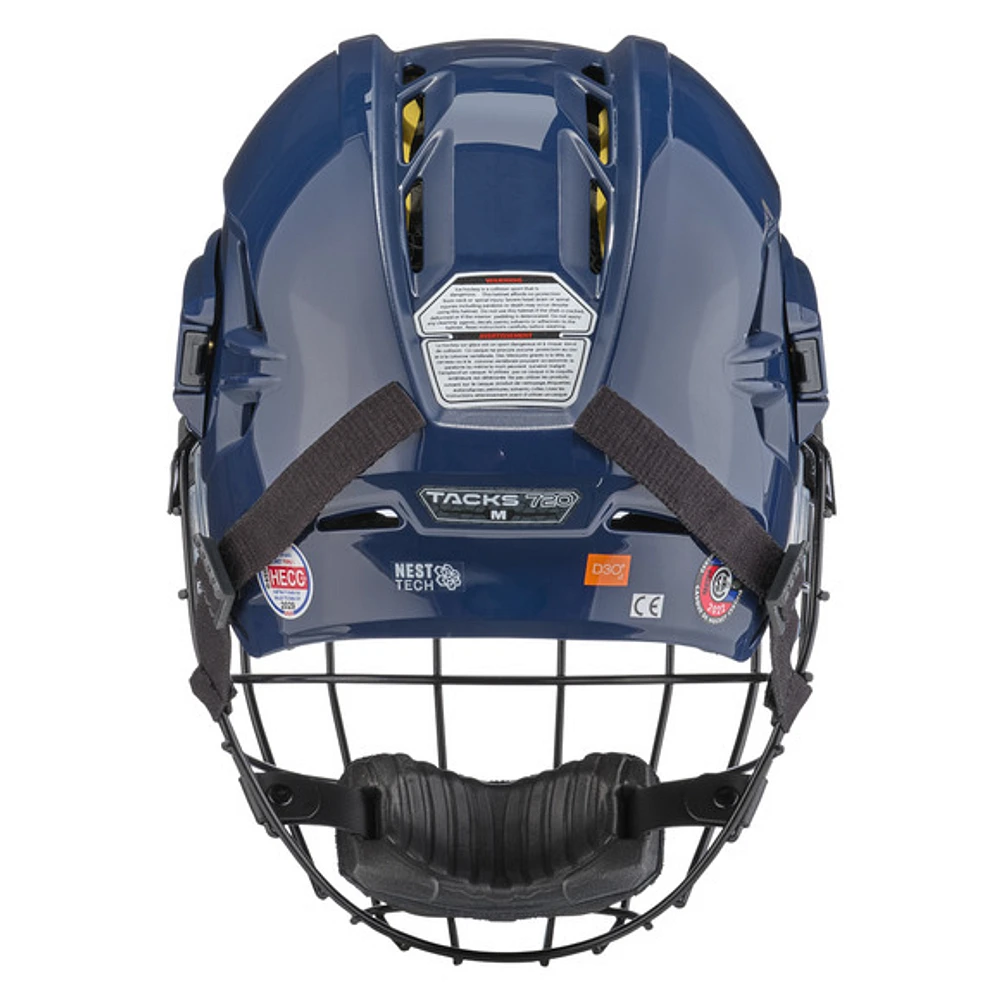Tacks 720 Combo Sr - Casque de hockey avec grille pour senior