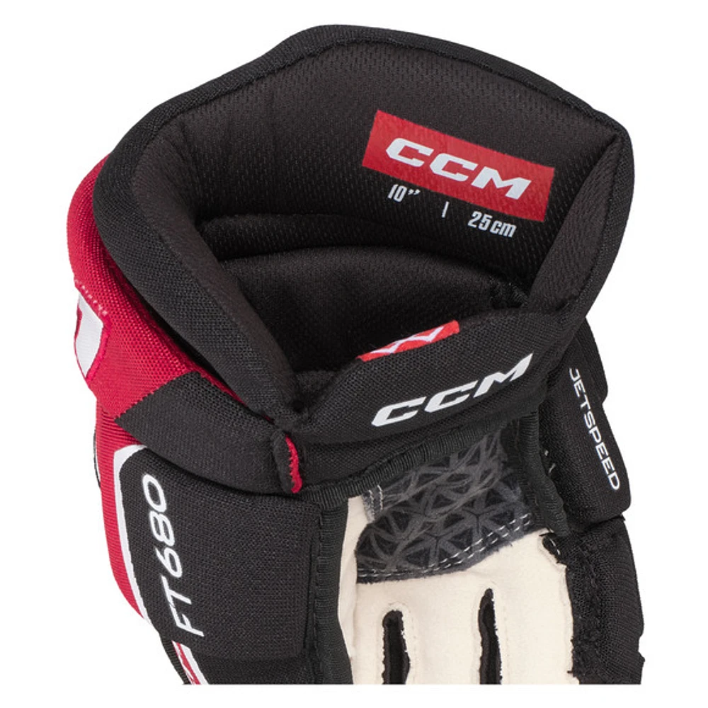 Jetspeed FT680 Jr - Junior Hockey Gloves