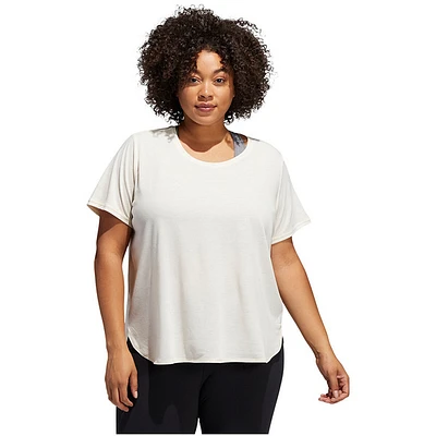 Go to (Taille Plus) - T-shirt d'entraînement pour femme