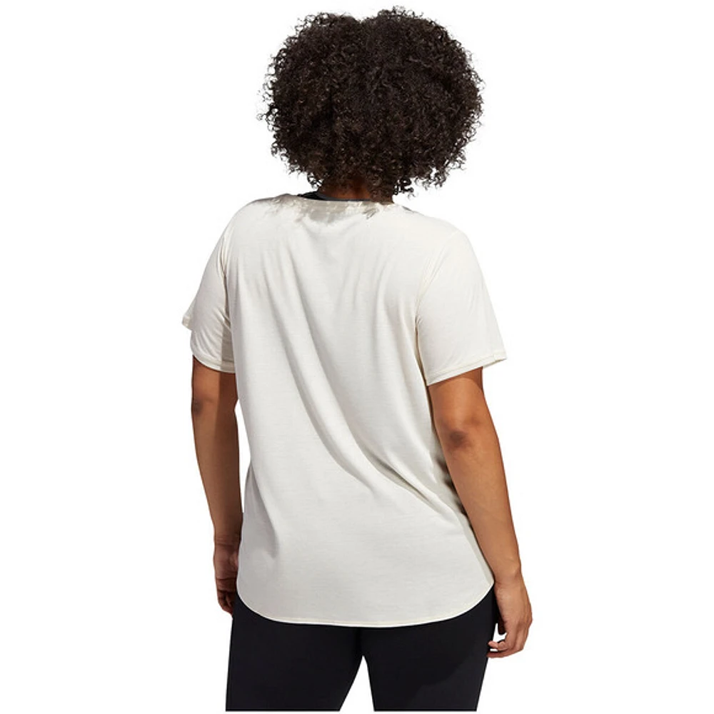 Go to (Taille Plus) - T-shirt d'entraînement pour femme