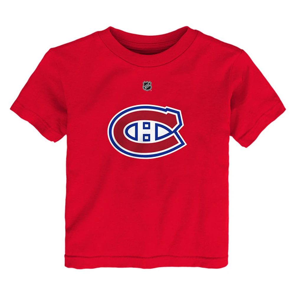 Name and Number - Toddlers' NHL T-Shirt