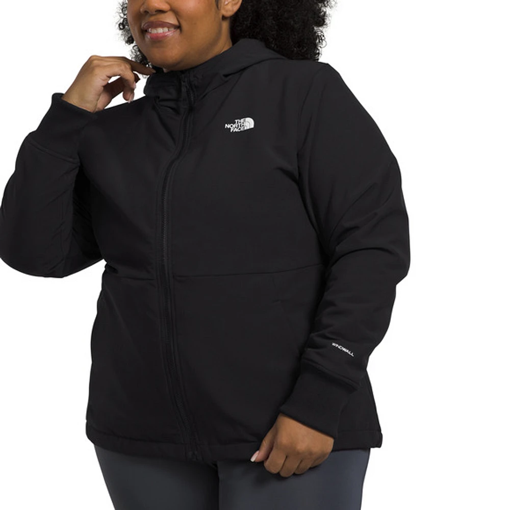 Shelbe Raschel (Taille Plus) - Manteau softshell pour femme