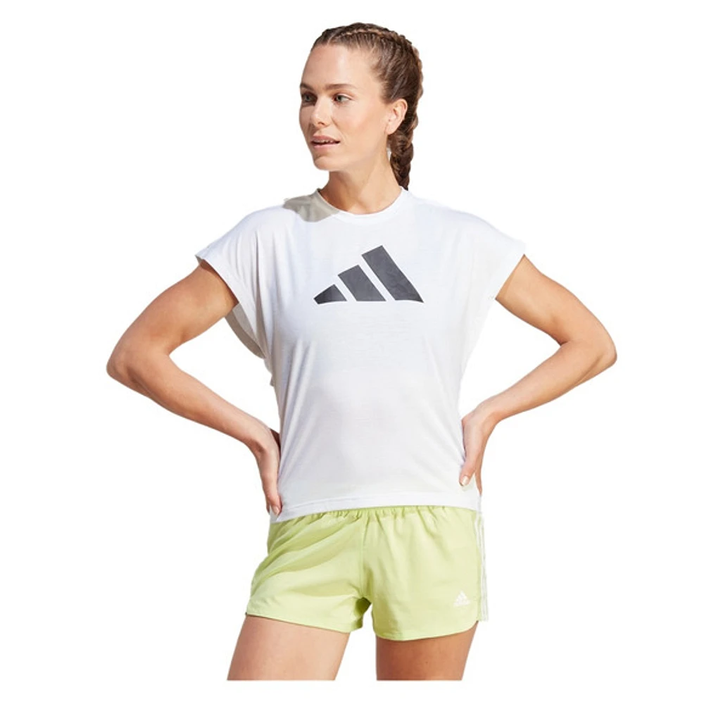 Train Icons Logo - T-shirt d'entraînement pour femme