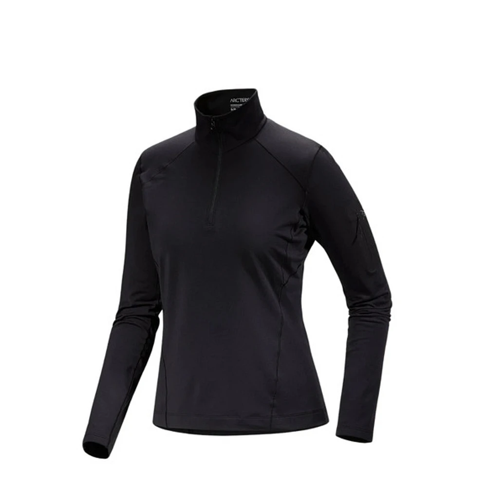 Rho Zip Neck - Women's Baselayer Long-Sleeved Shirt