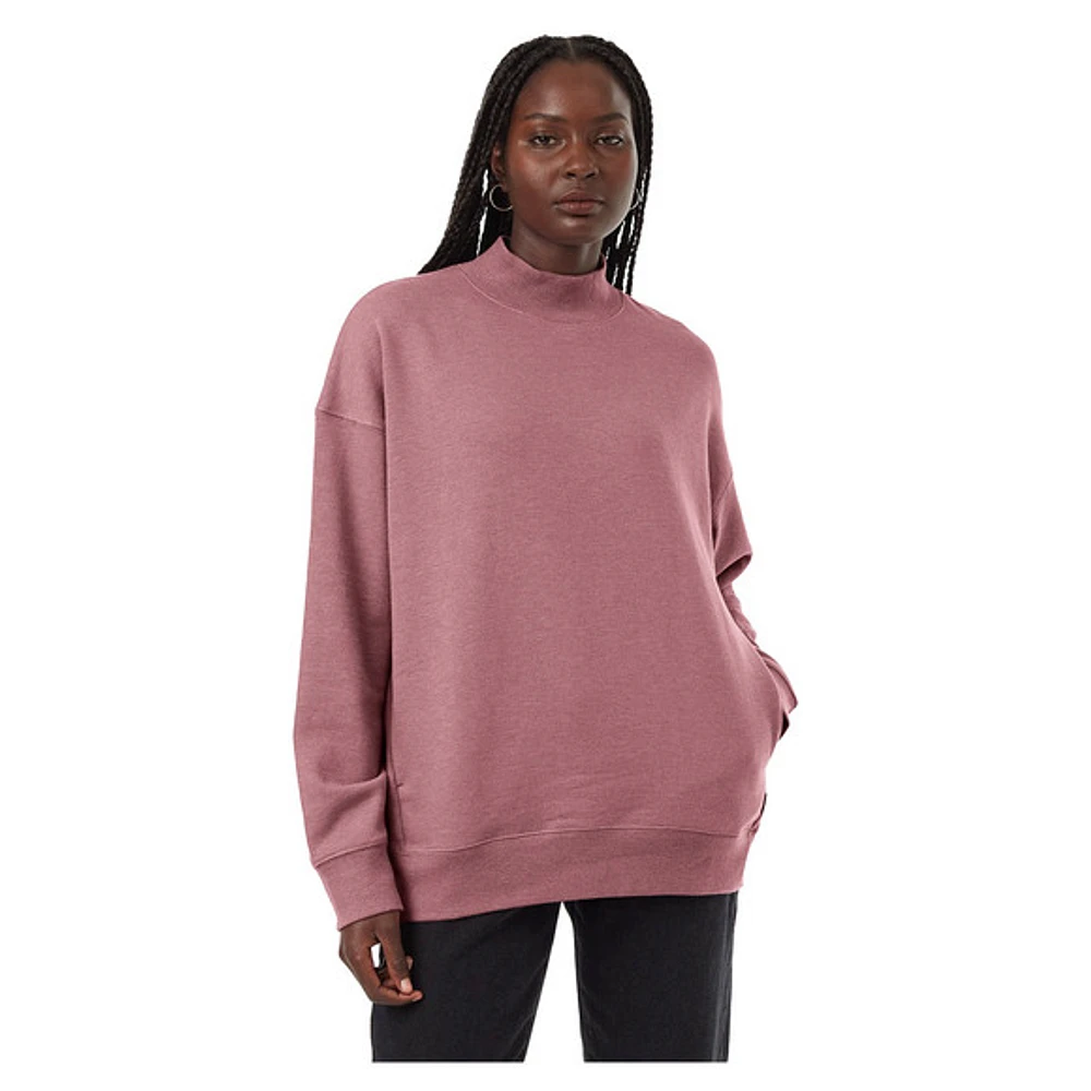 TreeFleece Oversized Mock Neck - Women's Sweatshirt