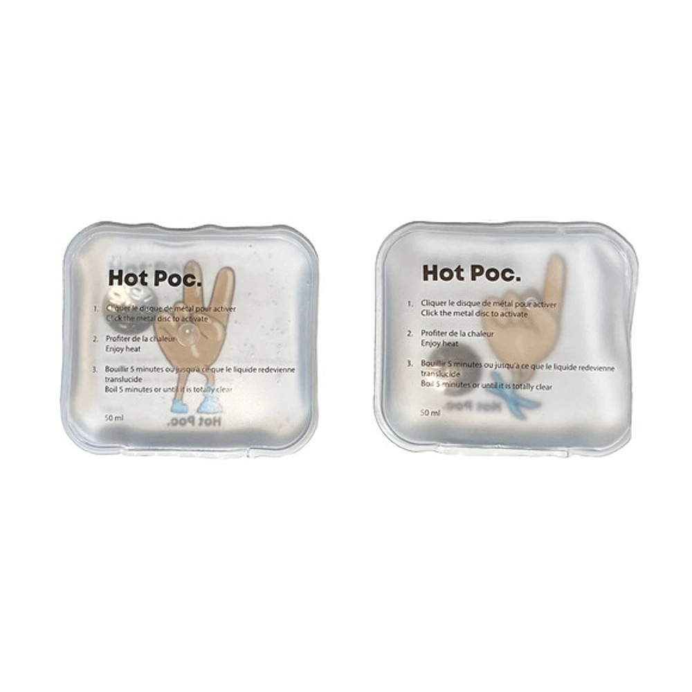 Hot Poc Regular Ski Hike (Pack of 2) - Reusable Hand Warmers